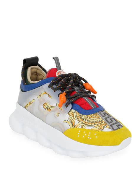 versace sneaker damen chain reaction|Versace chain reaction price.